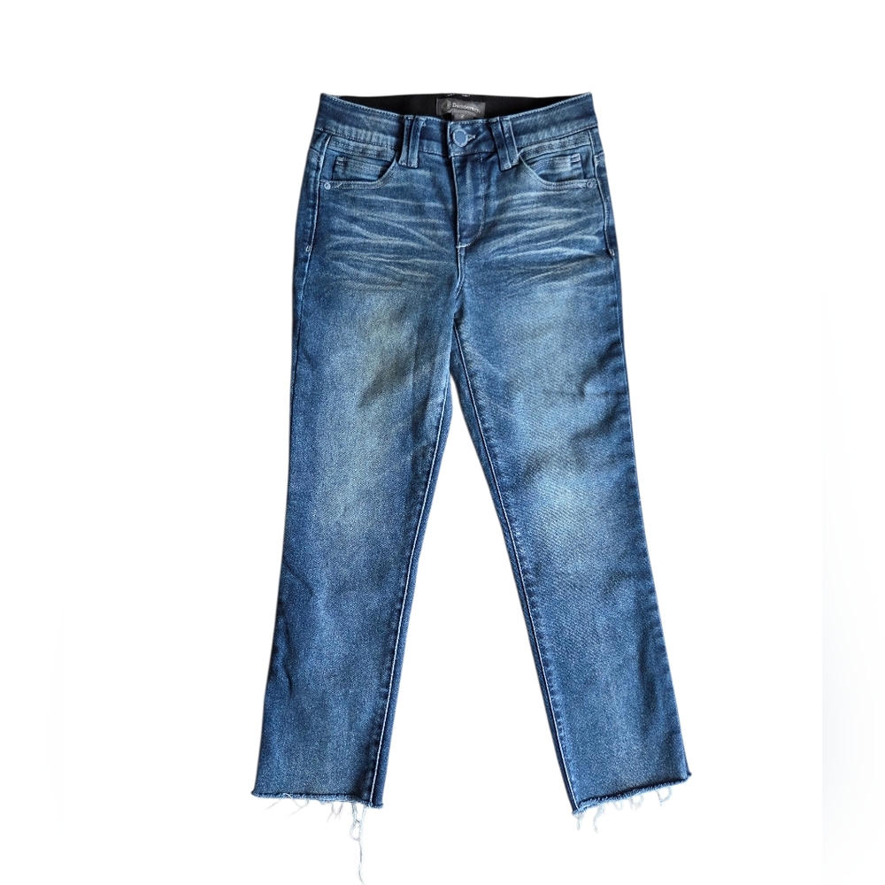 Democracy Light Wash Absolution Stretch Crop Jean… - image 1